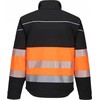 Gero matomumo PORTWEST PW375 Softshell striukė , Dydis: M, Pw spalvos: Juodas/Oranžinis