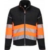Gero matomumo PORTWEST PW375 Softshell striukė , Dydis: M, Pw spalvos: Juodas/Oranžinis
