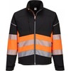 Gero matomumo PORTWEST PW375 Softshell striukė , Dydis: L, Pw spalvos: Juodas/Oranžinis