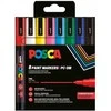 Posca - Ploni galiukai - Pagrindinės spalvos, 8 vnt. (401659)