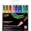 Posca - Medium Tip Pen - Pastel colors, 8 pc (401669)