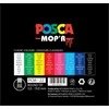 Posca - Mop'R PCM-22 Squeeze Marker (8 pcs) (401496)