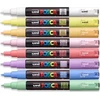 „Posca“ – PC1MC – „Extra Fine Bullet Tip“ rašiklis – švelnios spalvos, 8 vnt