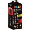 Posca POSCA Shaped metal tin - med 13 vnt. POSCA markeriai