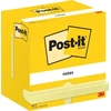 Lipnus lapelis Post-it 3M, 76x127 mm, 12x100 lapų, Geltona