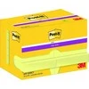 Lipnūs lapeliai 3M Post-it® Super Sticky 47,6mmx47,6mm, 12 vnt. po 90 lapelių, geltonos spalvos