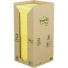 Post-It 3M Organinis lipnus padas POST- IT ® (R330- 1T), 76x76mm, geltonas