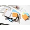 3M Lipnūs lapeliai Post-it Neon, 76 x 76 mm, 100 lapelių, oranžinė