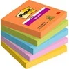 Lipnūs lapeliai užrašams 3M Post-it®, 76mmx76mm, 5 vnt. po 90 lapelių
