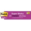 Post-It 3M Post-it® Super Sticky banknotai, BOOST, 76x127mm, 5x90 kortelės.