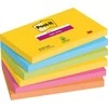 Post-It 3M super lipnios kortelės, CARNIVAL, 76x127mm, 6x90 kortelės.