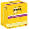 „Post-It 3M POST-IT Super Sticky Z-Notes“ dėklui, 76 x 127 mm, 12 x 90 kortelės, geltona