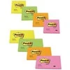 3M Lipnūs lapeliai Post-it Neon, 76 x 76 mm, 100 lapelių, žalia