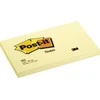 Lipnūs lapeliai Post-it®, 76 x 127 mm, 100 lapelių, kanarėlės geltona