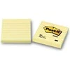 Post-it Blokas 675-YL 100x100mm linijomis, geltona (3M0257)