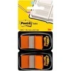 Post-it Indexing Žymelės 680- O2ES standartinė dviguba pakuotė, oranžinė, 2 vnt (3M0953)