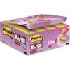 Post-it POST- IT super lipni (622- P24SSCOL), 47.6x47.6mm, 18 + 6x90 kortelės., spalvų derinys, GRAIS