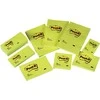Lipnūs lapeliai Post-it, 102 x 152 mm, 100 lapelių, langeliais, geltona