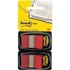 Post-it indeksavimo puslapis 680- R2ES, raudona, 2 x 50 vnt (3M0832)