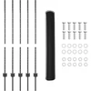 Tvora su stulpais Pilka 1.2 x 10 m Plienas 3336826