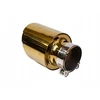 Poujoulat Duslintuvo antgalis 114 mm įleidimo anga 76 mm aukso sidabro spalvos