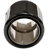 Poujoulat Duslintuvo antgalis 114 mm įleidimo anga 70 mm anglies pluošto blizgesys