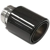 Poujoulat Duslintuvo antgalis 114 mm įleidimo anga 70 mm anglies pluošto blizgesys