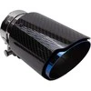 Poujoulat Duslintuvo antgalis 89 mm įleidimo anga 76 mm anglies pluošto blizgesys
