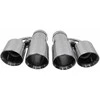Poujoulat Duslintuvo antgalis 89 mm x 2 įėjimo 70 mm poliruotas komplektas