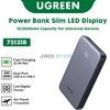 Ugreen PB507 10000 mAh USB-C PD 20W pilka