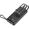 Veger „Weger C20“ (W2047 / W2059) 20000 mAh talpos nešiojamoji baterija su integruotu „Micro-USB“ laidu / C tipo / „Lightning“ juodas