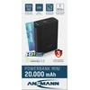 Powerbank Ansmann Ansmann Powerbank PRO 20.000 mAh USB-A+C Port 22,5W bl. 1700-0155