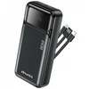 Nešiojamoji baterija Awei PA-93 20000mAh 22.5W PD 2xUSB-C + laidas juodas