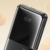 AWEI PowerBank P76K 10000mAh 22.5W juodos spalvos Digital Ekranas