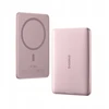 Baseus PicoGo AM41 5000mAh 20W itin plonas „MagSafe“ išorinis akumuliatorius, suderinamas su Baseus paprastu USB-C 60W 30cm laidu - Rožinė