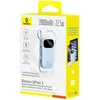 Baseus Powerbank 20000mAh su wyświetlaczem wbudowanymi kablami EnerFill FC31 22.5W - mėlyna