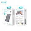 BWOO P82 BO 10000mah 15w power bank wireless charging dark pilkas