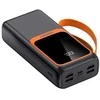 Išorinė baterija POWER BANK DENMEN 30000mAh (4xUSB; 1xUSB-C) juoda