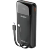 Išorinė baterija  Dudao K15Pro | 20000 mAh | 22.5 W PD | USB-C / USB-A | integruoti Lightning ir USB-C kabeliai