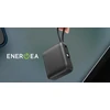 PowerBank Energea Integra Mini 35 10000mAh cableUSB-C PD35W pilkos spalvos