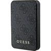 Guess Powerbank 15W GUPB5LP4GEGK 5000mAh juodos spalvos 4G odinis metalinis logotipas
