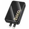 Išorinė baterija Hoco 20000 mAh QC PD 22,5W su integruotais laidais USB C + Lightning Q37A juodas