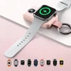 Joyroom Mini Powerbank raktų pakabukas 2000mAh 3W su Apple Watch įkrovikliu, rožinė