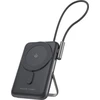 Choetech B735 magnetinis maitinimo blokas 10000mAh 20W PD + USB-C laidas (juodas)