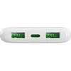 Powerbank Puro DAILY 10 PLUS 10000mAh 2x USBA / 1x USB-C 22,5W - balta