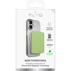 Puro 4200mAh itin plonas „MagSafe“ USB-C suderinamas išorinis akumuliatorius - Žalias