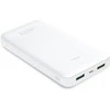 PURO Baltas Fast Charger Power Bank - Maitinimo bankas išmaniesiems telefonams ir planšetiniams kompiuteriams 20000 mAh, 2xUSB-A + 1xUSB-C (baltas)