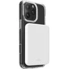 Powerbank Puro Mag Plus 5000mAh 20W Qi2 suderinamas su MagSafe 1x USB-C Power Delivery - baltos spalvos