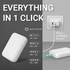 Powerbank Puro Power Bank Compact Mini 10000 mAh USB-C &amp; USB-A balta