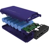 Mėlyna Powerbank RealPower Type-C 15000 Midnight mėlynas